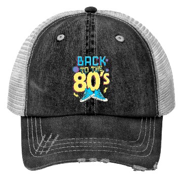 Discover back to the 80s - back to the 80s - retro Trucker Hats