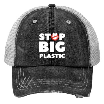 Discover Stop Big Plastic Save The Planet Environmental Trucker Hats