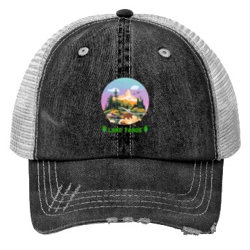 Discover Lake Tahoe California Trucker Hats