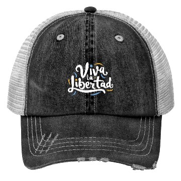 Discover Viva La Libertad Javier Milei Trucker Hats