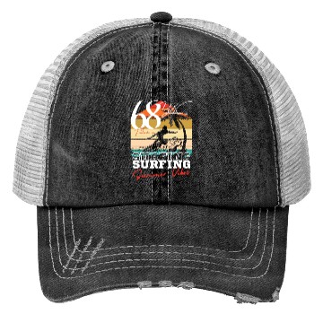 Discover Surfing summer vibes Trucker Hats