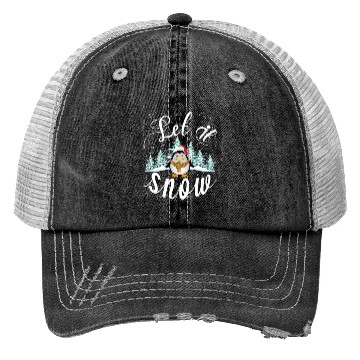 Discover Winter - Let it snow Trucker Hats