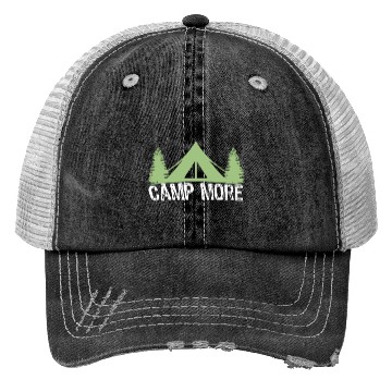 Discover Camping Trucker Hats, Solo Camping, Night Camping