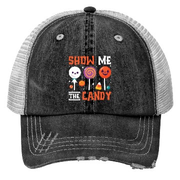 Discover Show Me The Candy Trucker Hats