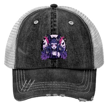 Discover Gothic Dark Fairy Trucker Hats