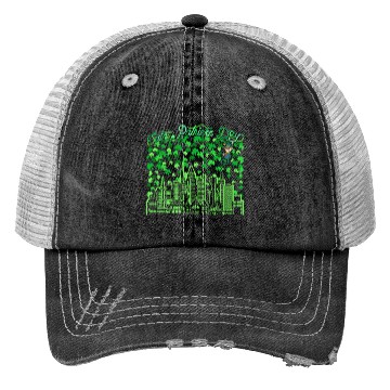 Discover Saint Patrick's Day Frankfurt Germany Trucker Hats