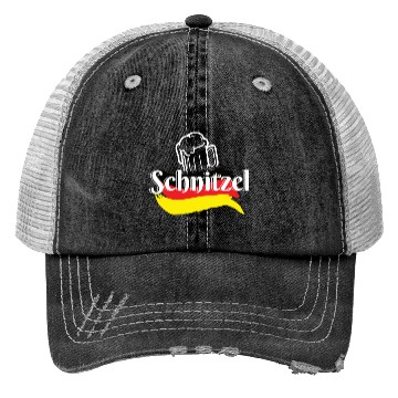 Discover Schnitzel Germany Food Trucker Hats