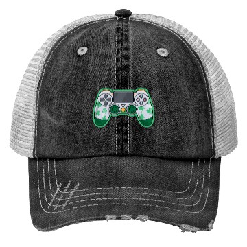 Discover Saint Patricks Day Irish Gamer Trucker Hats