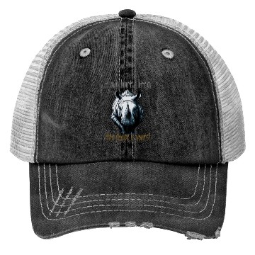 Discover it may hurt a little Trucker Hats