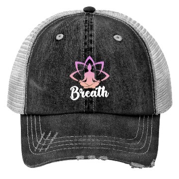 Discover Breath Yoga Meditation Trucker Hats