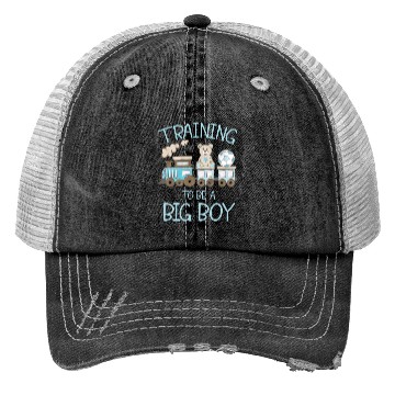 Discover Training To Be A Big Boy Trucker Hats