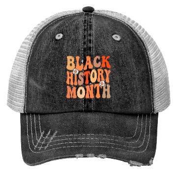 Discover Black history month Trucker Hats