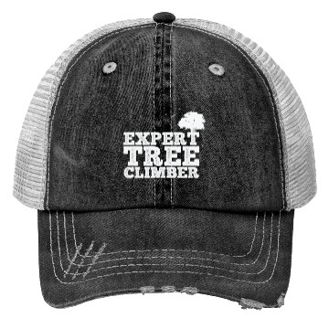 Discover Expert Tree Climber Nature Forests Leaves Trucker Hats