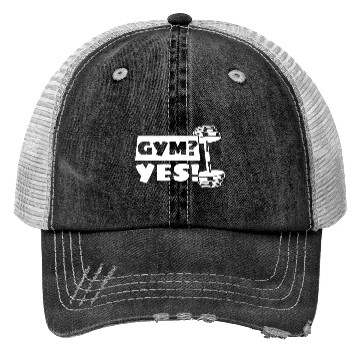 Discover Gym Strongman Fitness Bodybuilder Trucker Hats