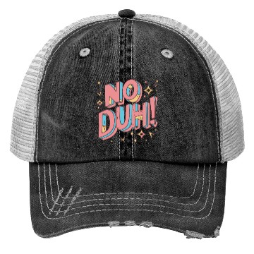 Discover No Duh 80s Eighties Trucker Hats