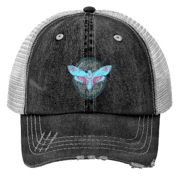 Discover Framed Death's Head Hawk Moth Trucker Hats