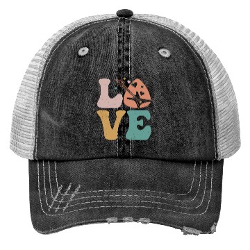 Discover E-Guitar Electronic Guitar LOVE Trucker Hats