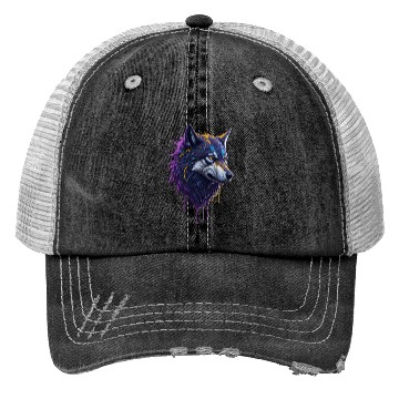 Discover Wolf | Wild Animal Trucker Hats