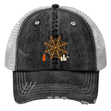 Discover halloween design for physics and science lovers Trucker Hats