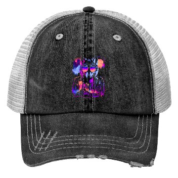 Discover Synthwave Pack Alpha Trucker Hats