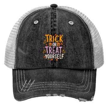 Discover Trick Or Treat Yourself. Trucker Hats