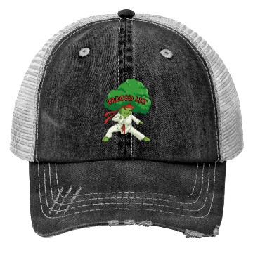 Discover Japan Karate Martial Arts MMA Broccoli Trucker Hats