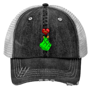 Discover Zombie Love Saranghae Trucker Hats