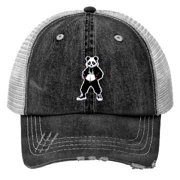 Discover Cool Graffiti Panda Trucker Hats