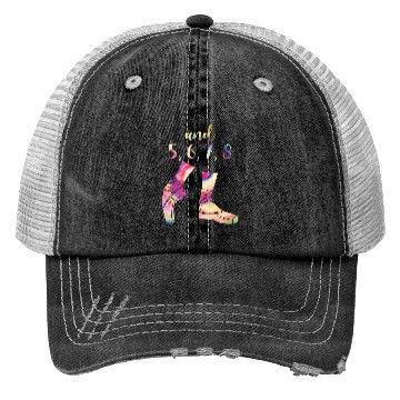 Discover Ballet Vintage And 5,6,7,8 Ballarina Ballet Girl Trucker Hats