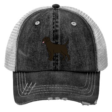 Discover Chocolate Labrador Gift For Dog Lover Trucker Hats