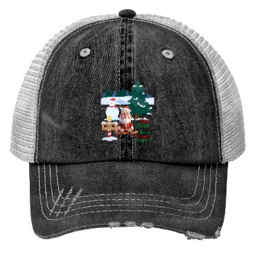 Discover "Jolly Christmas Cheer" Trucker Hats