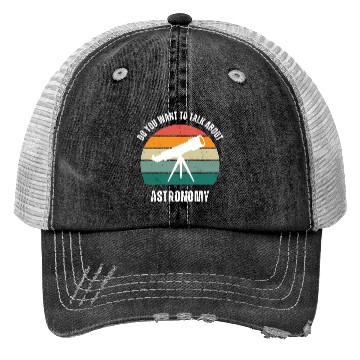 Discover Astronomy Lover Space Lover Trucker Hats