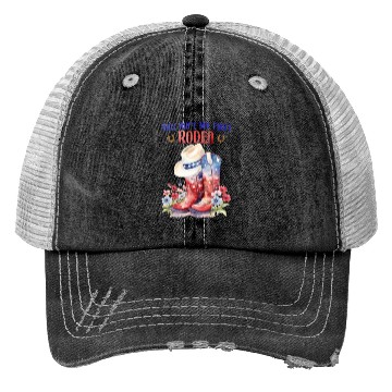 Discover This Ain't My First Rodeo Women Rodeo Cowboy Trucker Hats