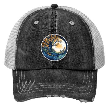 Discover The Majestic Beautiful Spring Tree Trucker Hats