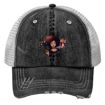 Discover Creative Artist Portrait Trucker Hats