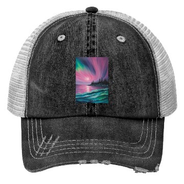Discover Northern lights Trucker Hats