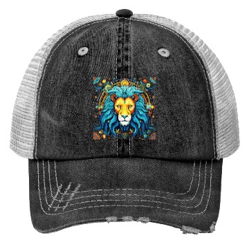 Discover Embrace Your Leo Identity: Leo Pride Trucker Hats