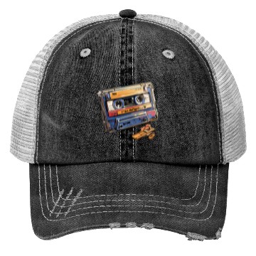 Discover 90s Nostalgia Cassette Trucker Hats