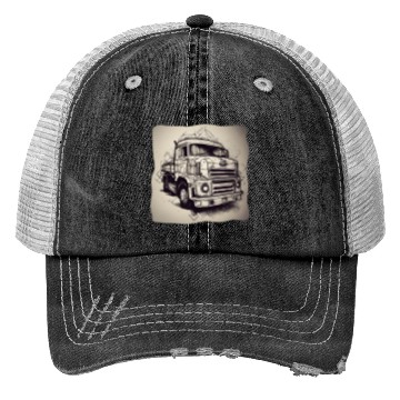 Discover Old School Truck / Oldtimer / Car / Vintage / 60s Trucker Hats