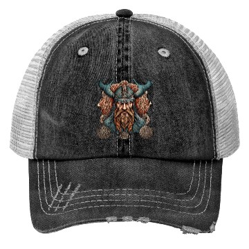 Discover Viking / Odin / Thor / Celtic / Helmet / Nordic Trucker Hats