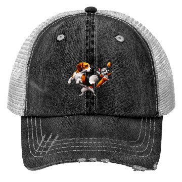 Discover Beagle s Squirrel Dance Off Trucker Hats