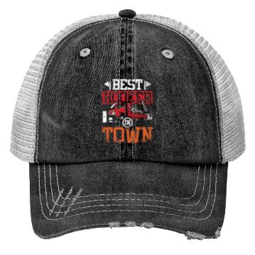 Discover Funny best hoker in town Tow truck driver Trucker Hats
