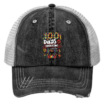 Discover 100 Days of Embracing Differences, SPED Teacher Trucker Hats