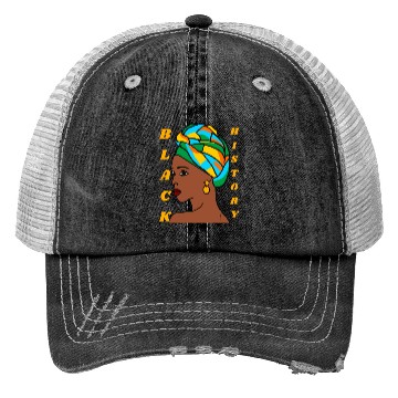 Discover BLACK HISTORY Trucker Hats