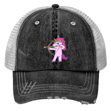 Discover Unicorn Archery Athletic Person Gift Trucker Hats