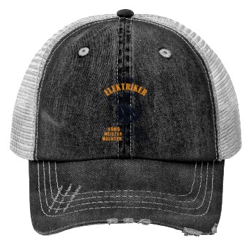 Discover Ich bin Elektriker Wiremen Powerline Technician Trucker Hats