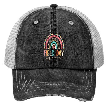 Discover Field Day Squad Teacher Student Last Day Of School Trucker Hats