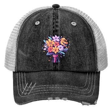 Discover Flower Trucker Hats