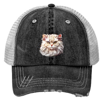 Discover Persian Cat Trucker Hats