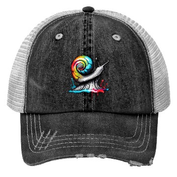 Discover Snail / Animal / Slimy / Meadow / Grass / Pet Trucker Hats